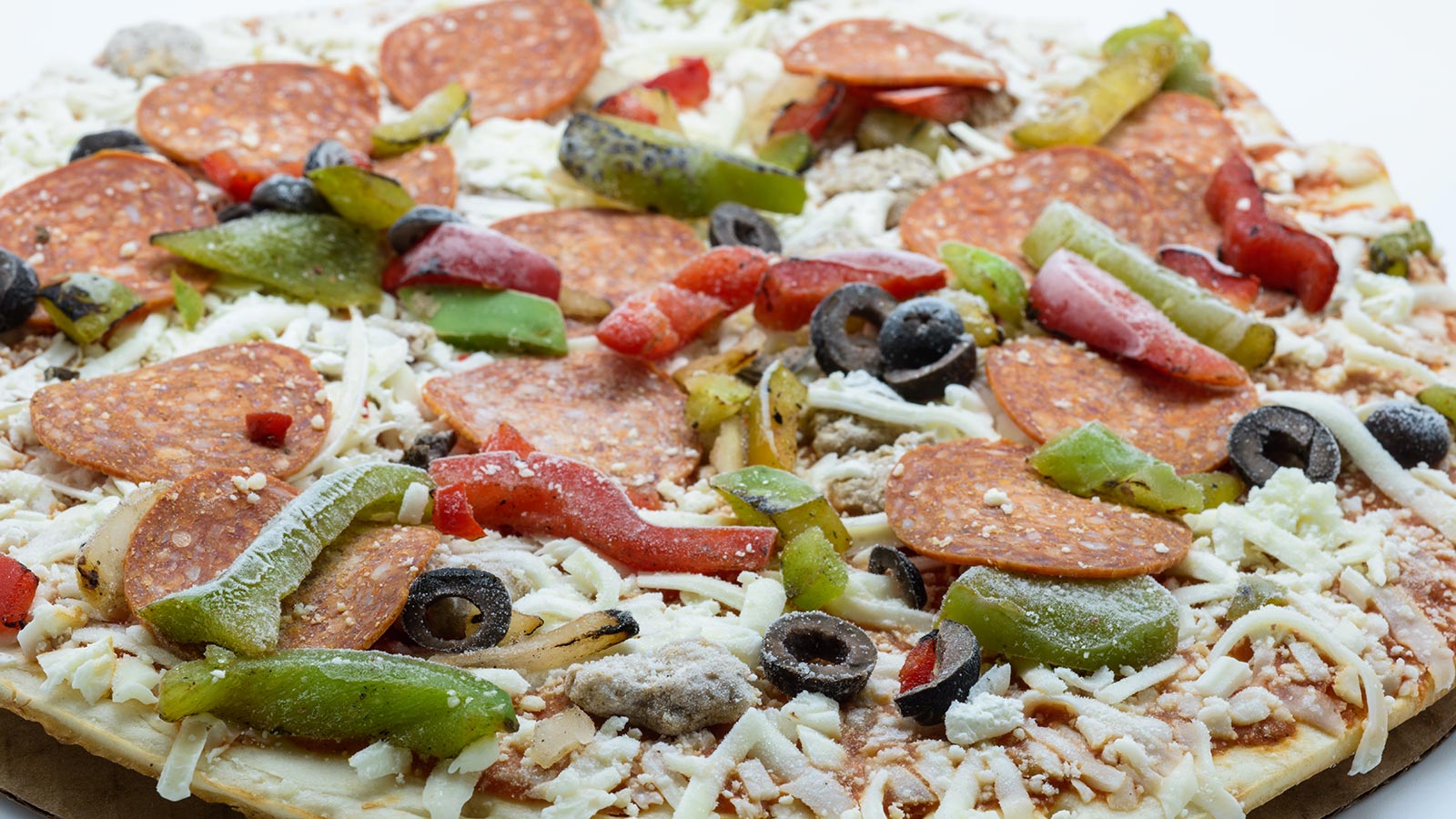 Pizzas preparadas y congeladas